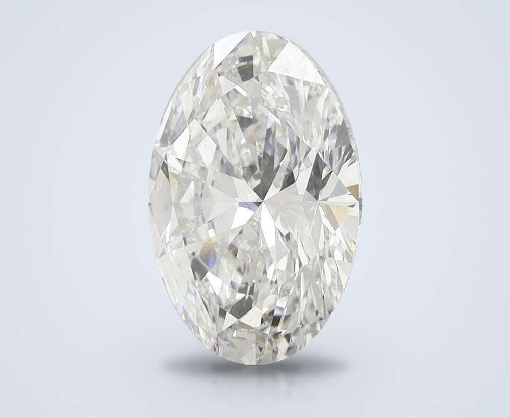 4.46 Carat Oval Lab Diamond