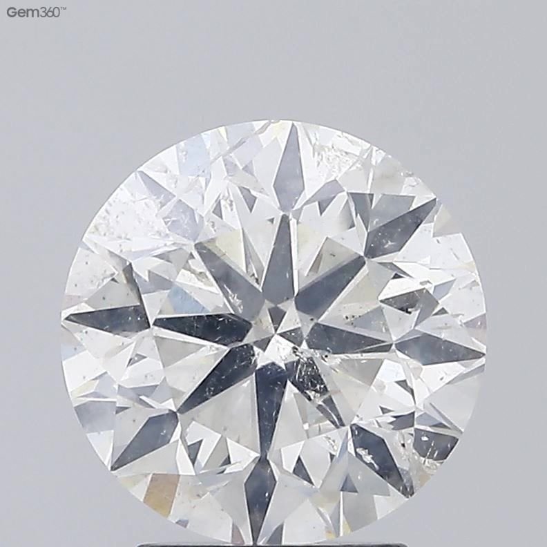 3.06ct I SI2 Excellent Cut Round Diamond