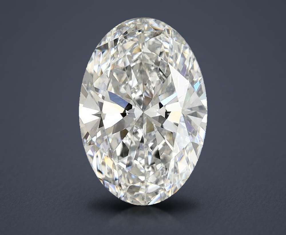 1.47 Carat Oval Lab Diamond