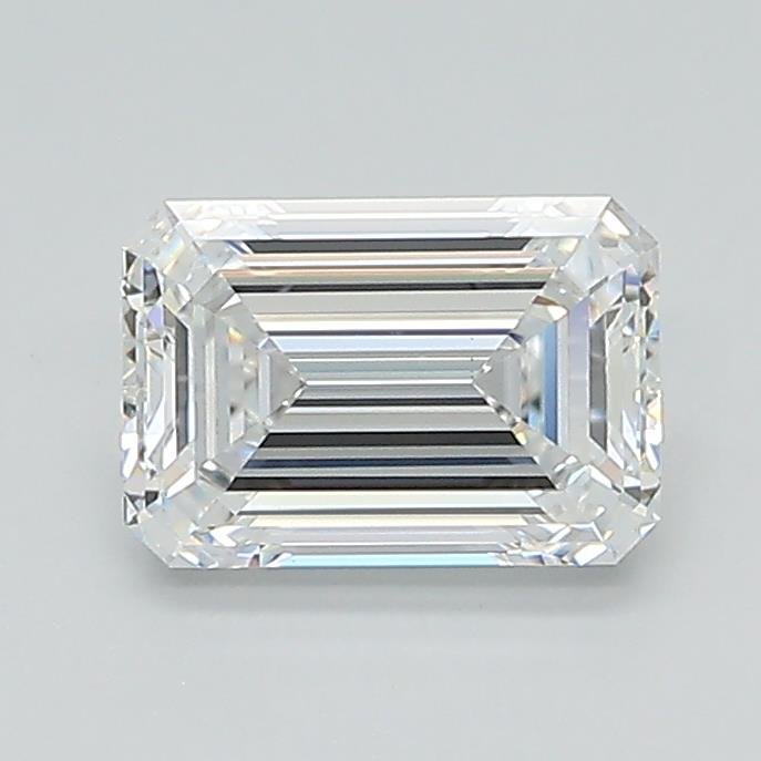 1.02ct D VS2 Rare Carat Ideal Cut Emerald Lab Grown Diamond