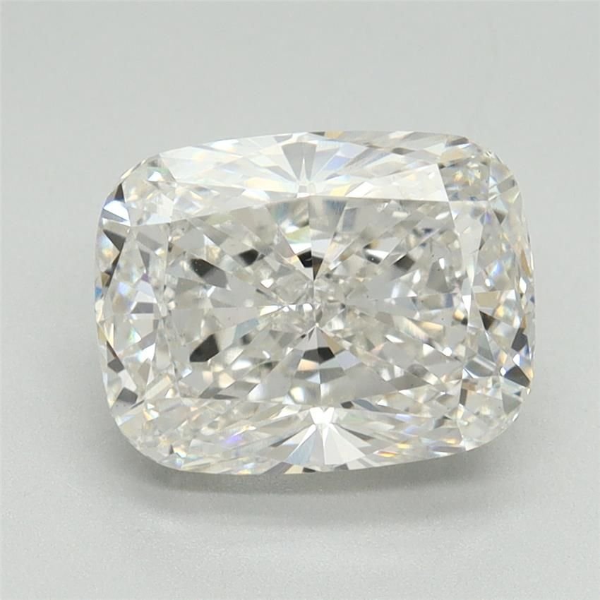 3.17ct F VS1 Very Good Cut Cushion Lab Grown Diamond
