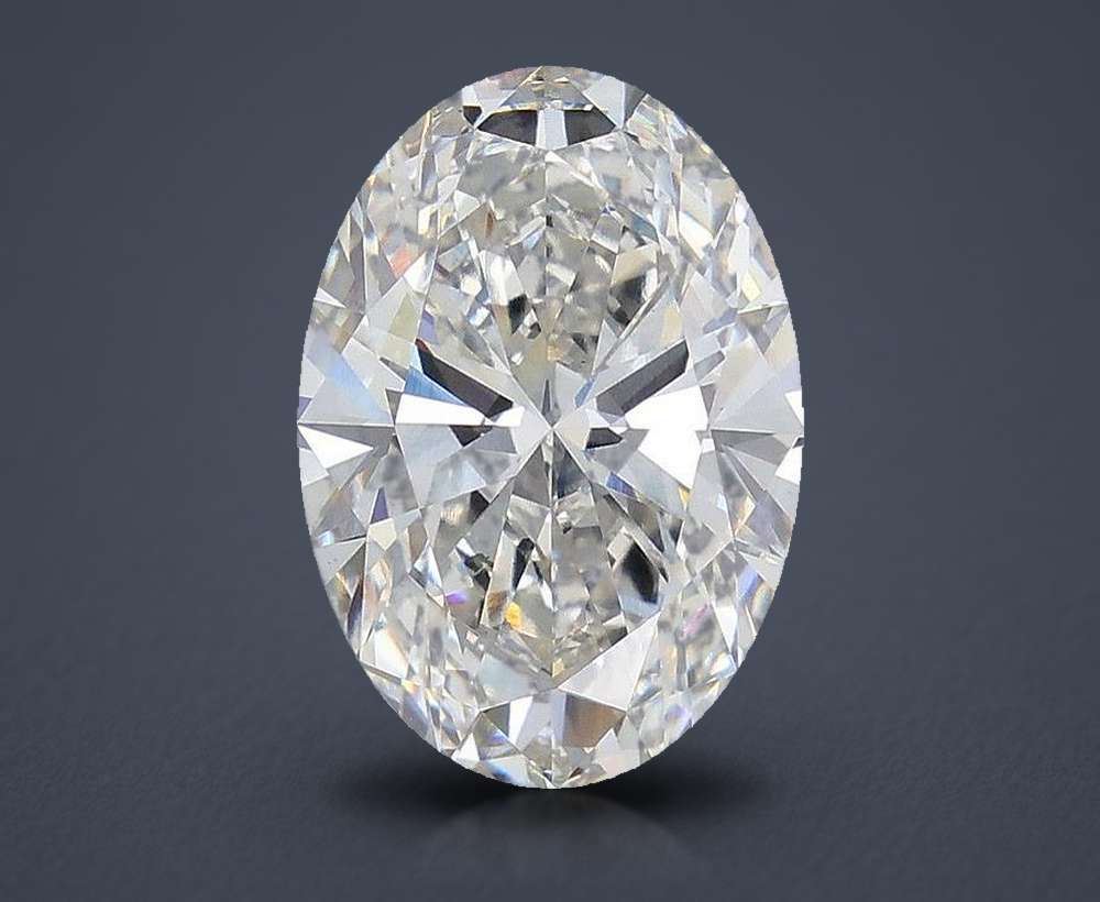 5.34 Carat Oval Lab Diamond