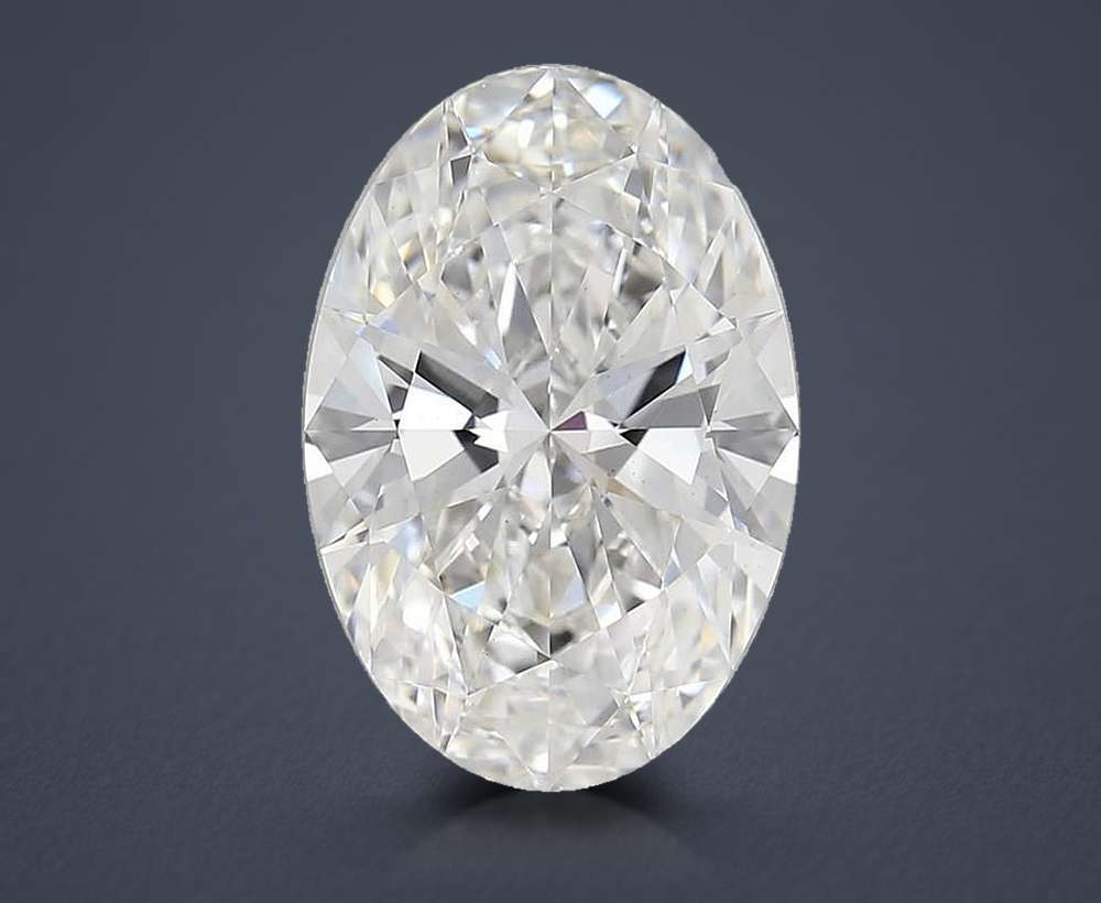 5.62 Carat Oval Lab Diamond