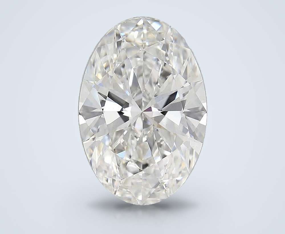 5.62 Carat Oval Lab Diamond
