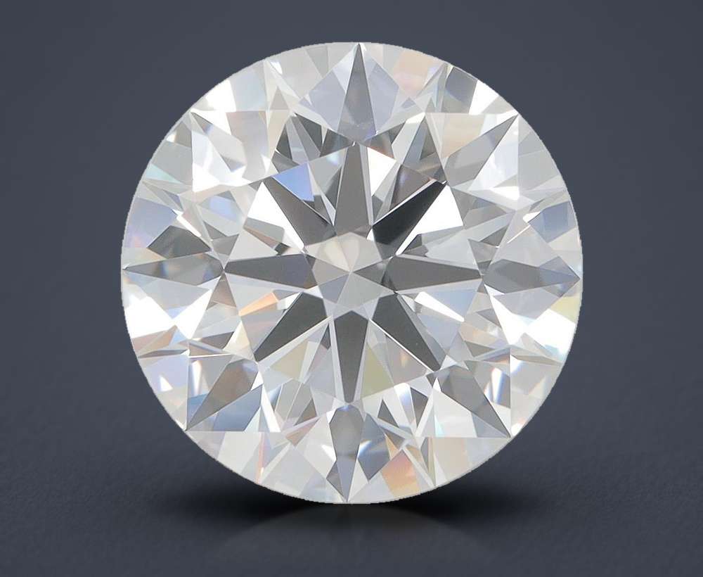 5.71 Carat Round Lab Diamond