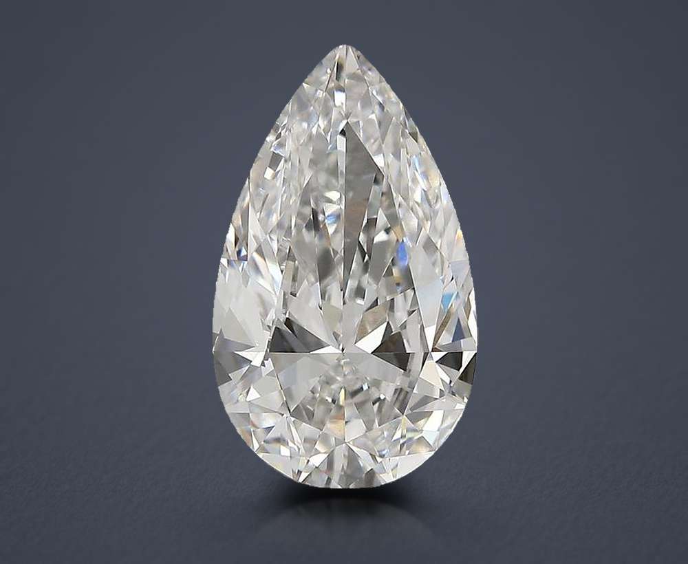 2.50 Carat Pear Lab Diamond