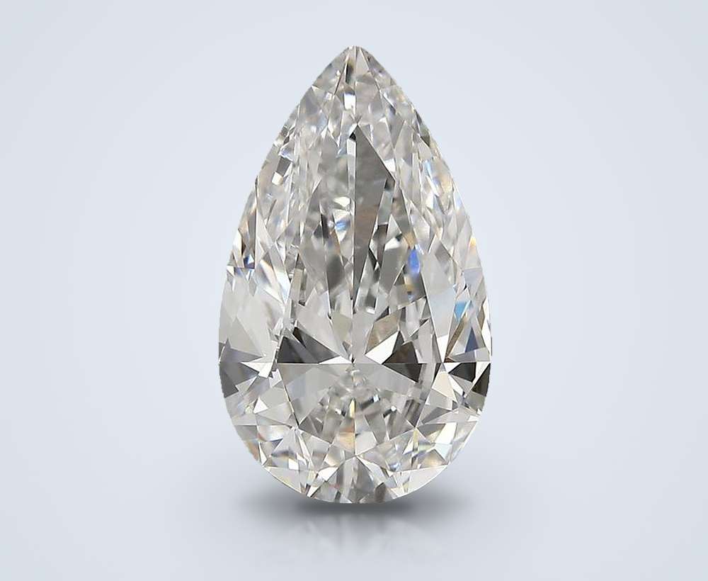 2.50 Carat Pear Lab Diamond