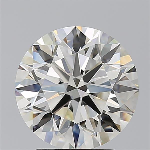 3.16ct K VS2 Rare Carat Ideal Cut Round Diamond