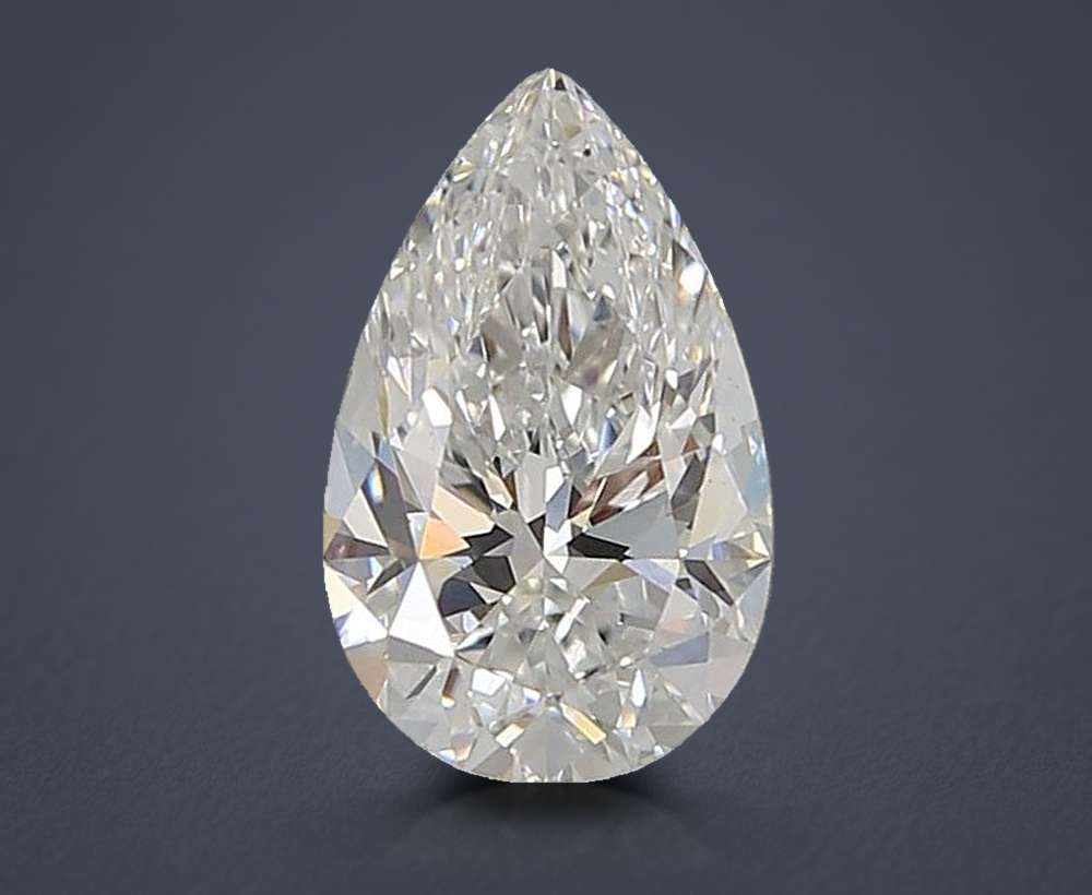 1.73 Carat Pear Lab Diamond