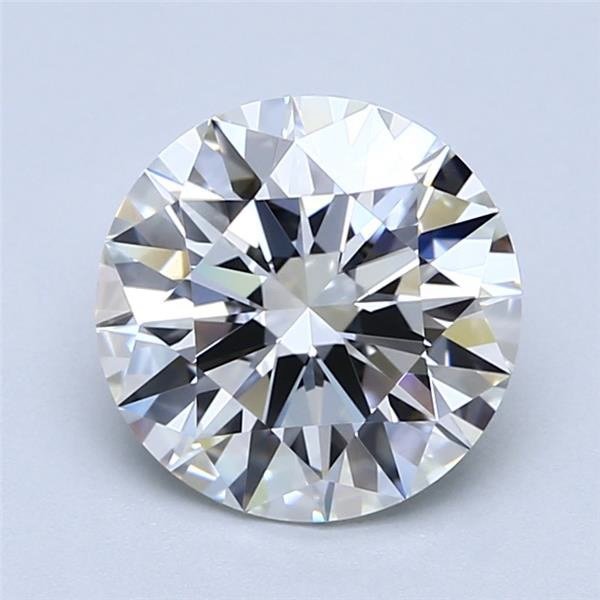 2.09ct I VS1 Rare Carat Ideal Cut Round Diamond