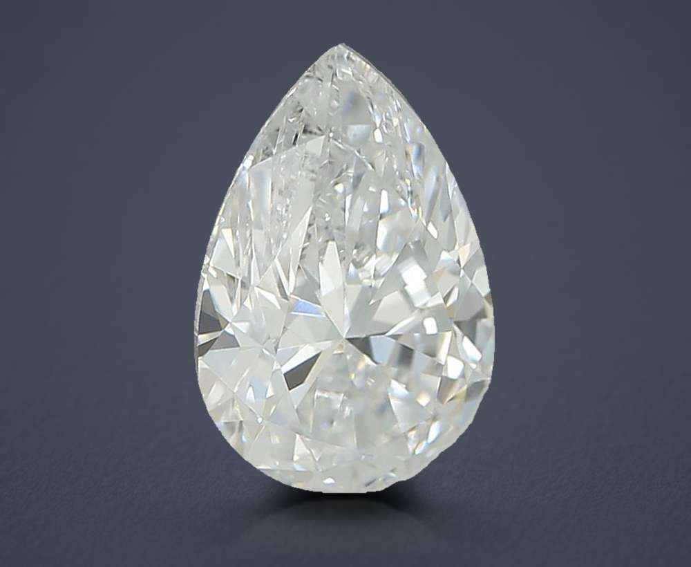1.00 Carat Pear Lab Diamond