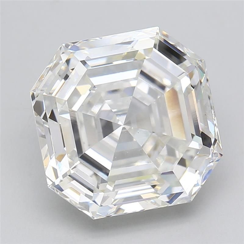 10.06ct F VS1 Rare Carat Ideal Cut Asscher Lab Grown Diamond