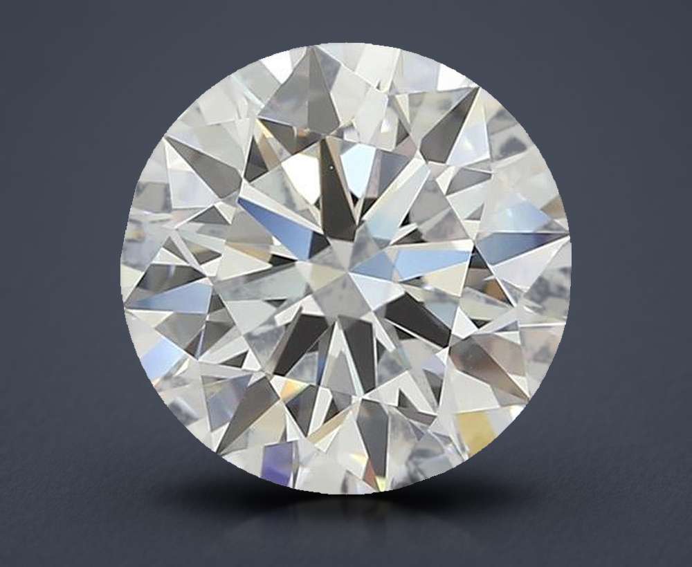 4.21 Carat Round Lab Diamond