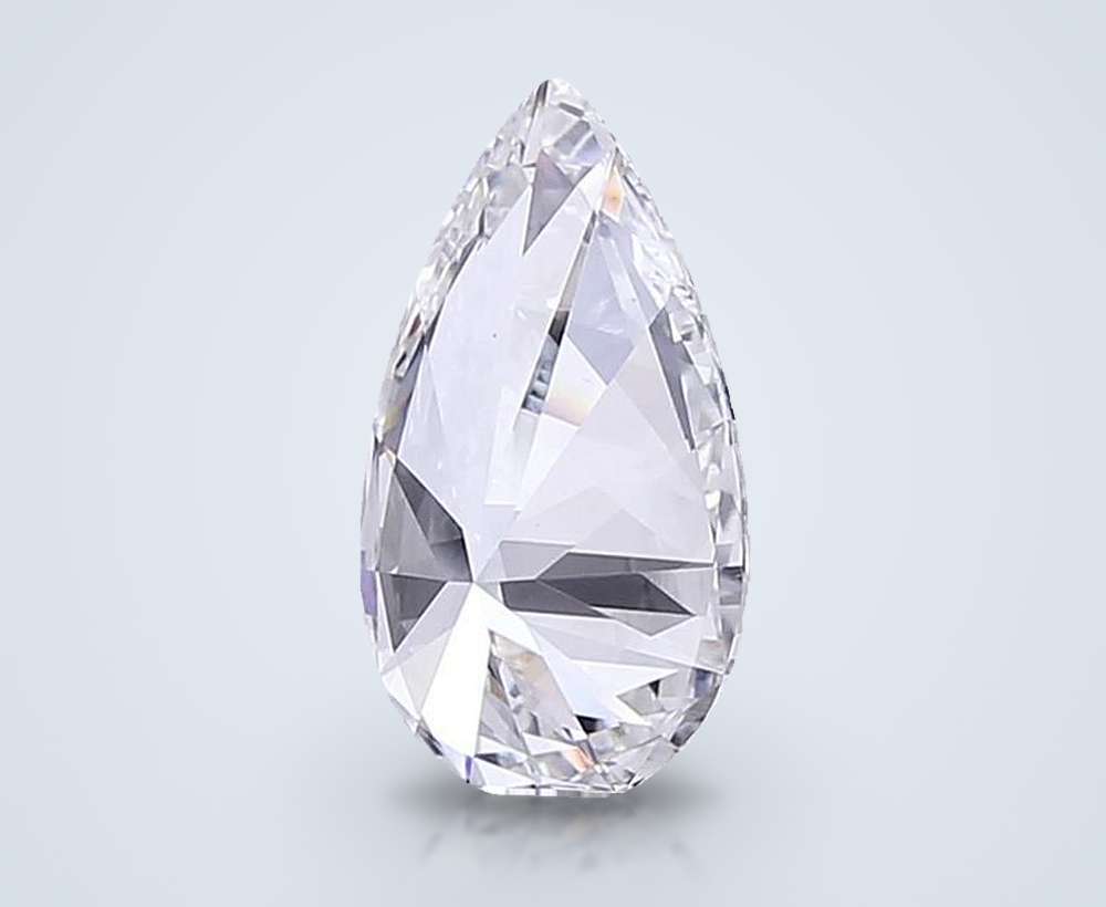 2.93 Carat Pear Lab Diamond