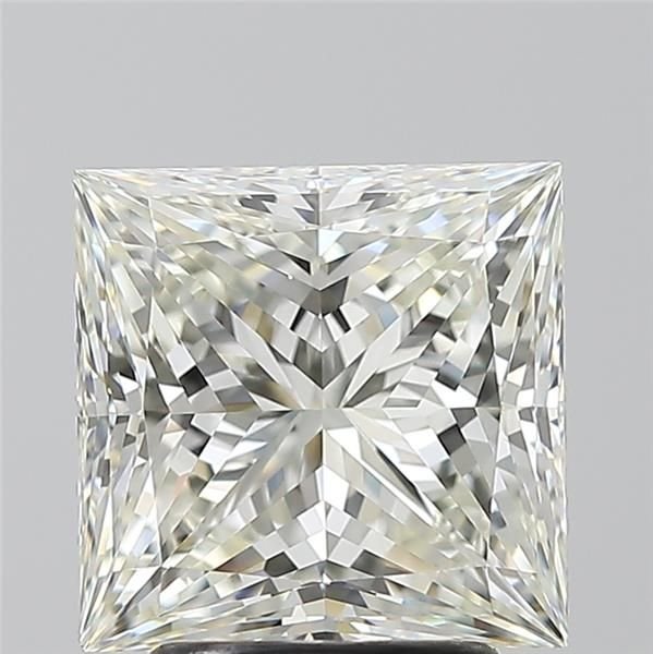 3.03ct K VVS1 Rare Carat Ideal Cut Princess Diamond