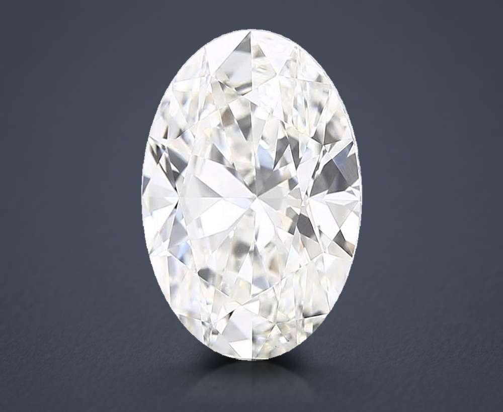 5.01 Carat Oval Lab Diamond