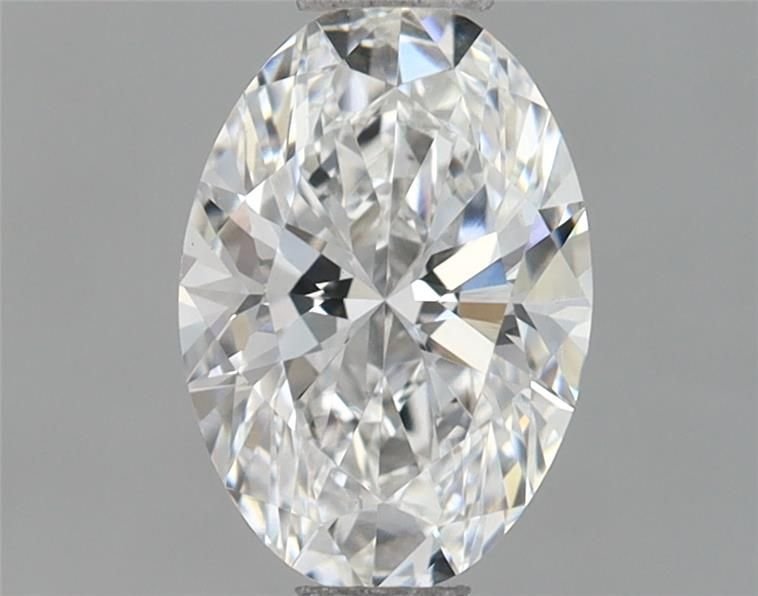 0.82ct F VS1 Rare Carat Ideal Cut Oval Lab Grown Diamond