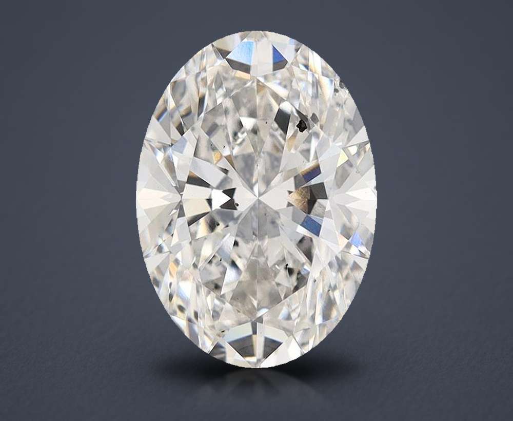 3.69 Carat Oval Lab Diamond