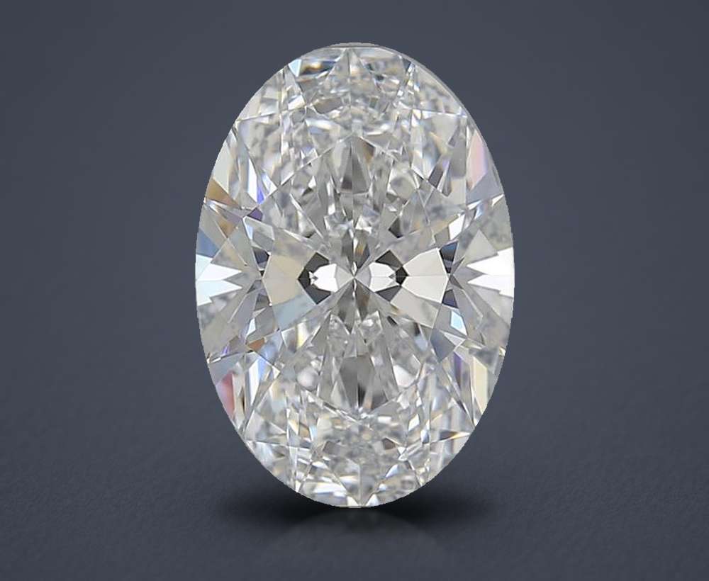 2.80 Carat Oval Lab Diamond