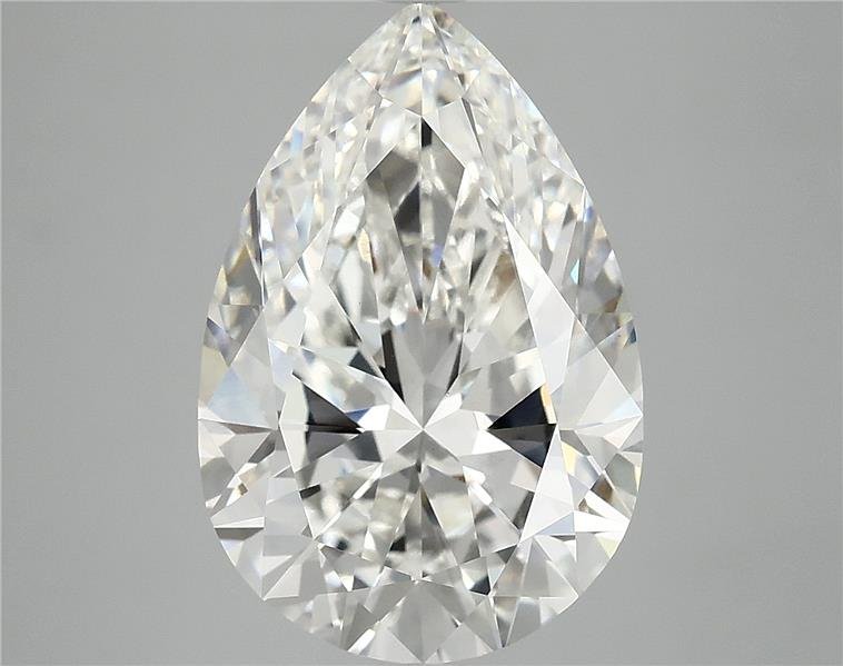 6.00 Carat Pear Lab Diamond