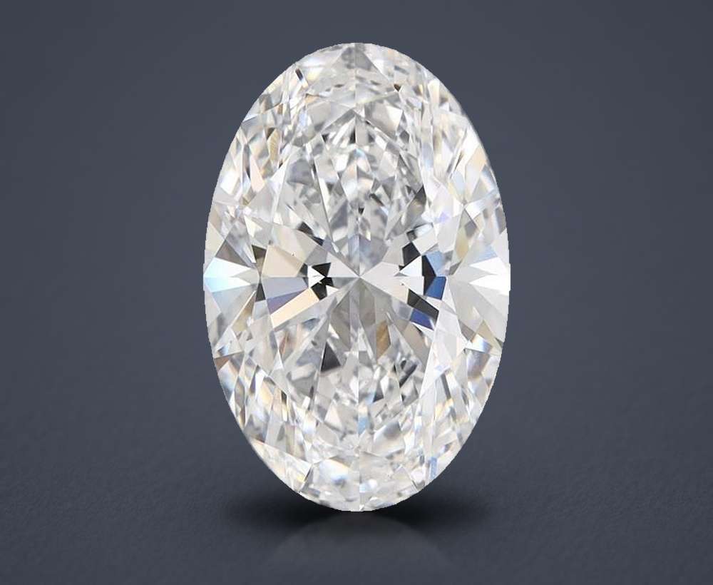 4.00 Carat Oval Lab Diamond