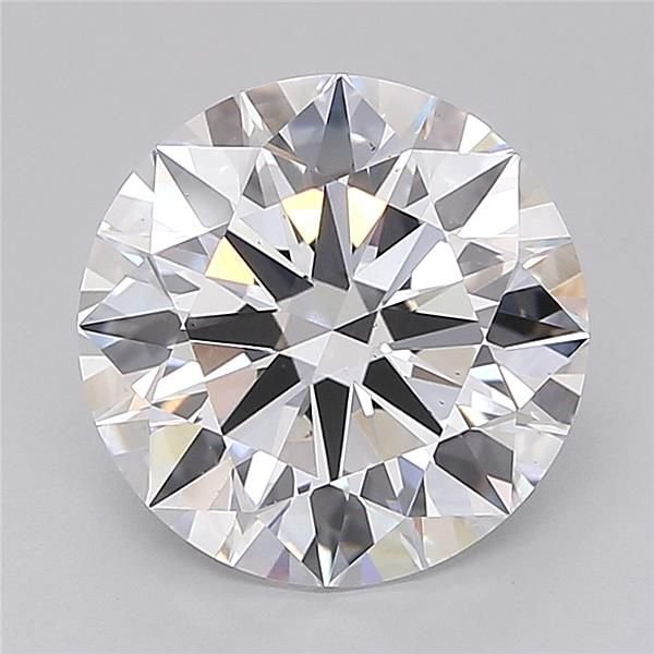 3.75ct E VS2 Rare Carat Ideal Cut Round Lab Grown Diamond