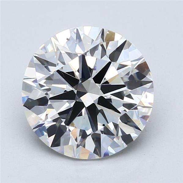 3.49ct E VS2 Excellent Cut Round Lab Grown Diamond