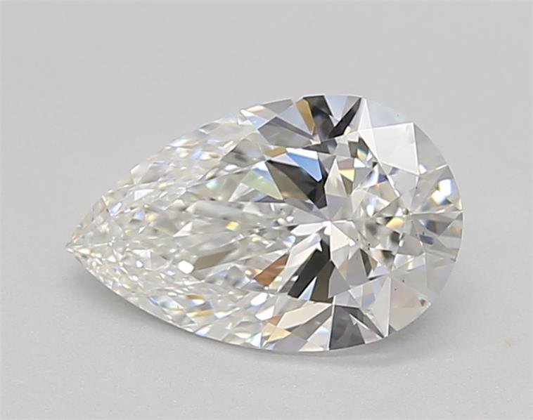 1.09ct F VS1 Rare Carat Ideal Cut Pear Lab Grown Diamond