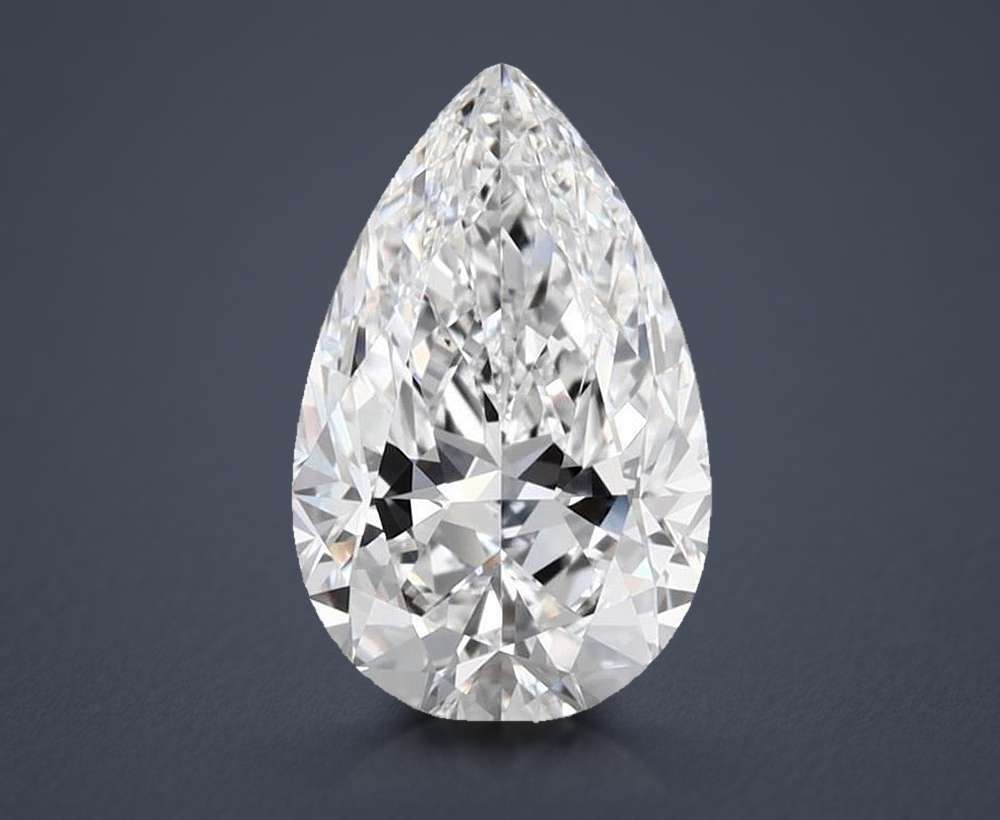 2.05 Carat Pear Natural Diamond