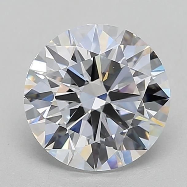 2.59ct D VVS1 Rare Carat Ideal Cut Round Lab Grown Diamond