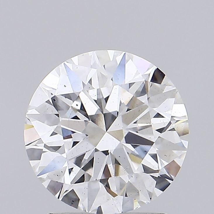 1.59ct D SI1 Rare Carat Ideal Cut Round Lab Grown Diamond