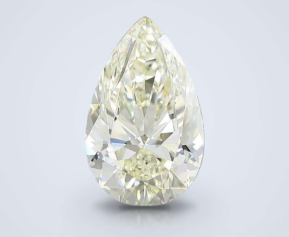 3.51 Carat Pear Natural Diamond