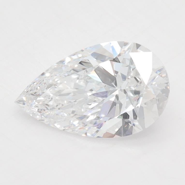 1.00ct D VVS1 Rare Carat Ideal Cut Pear Lab Grown Diamond