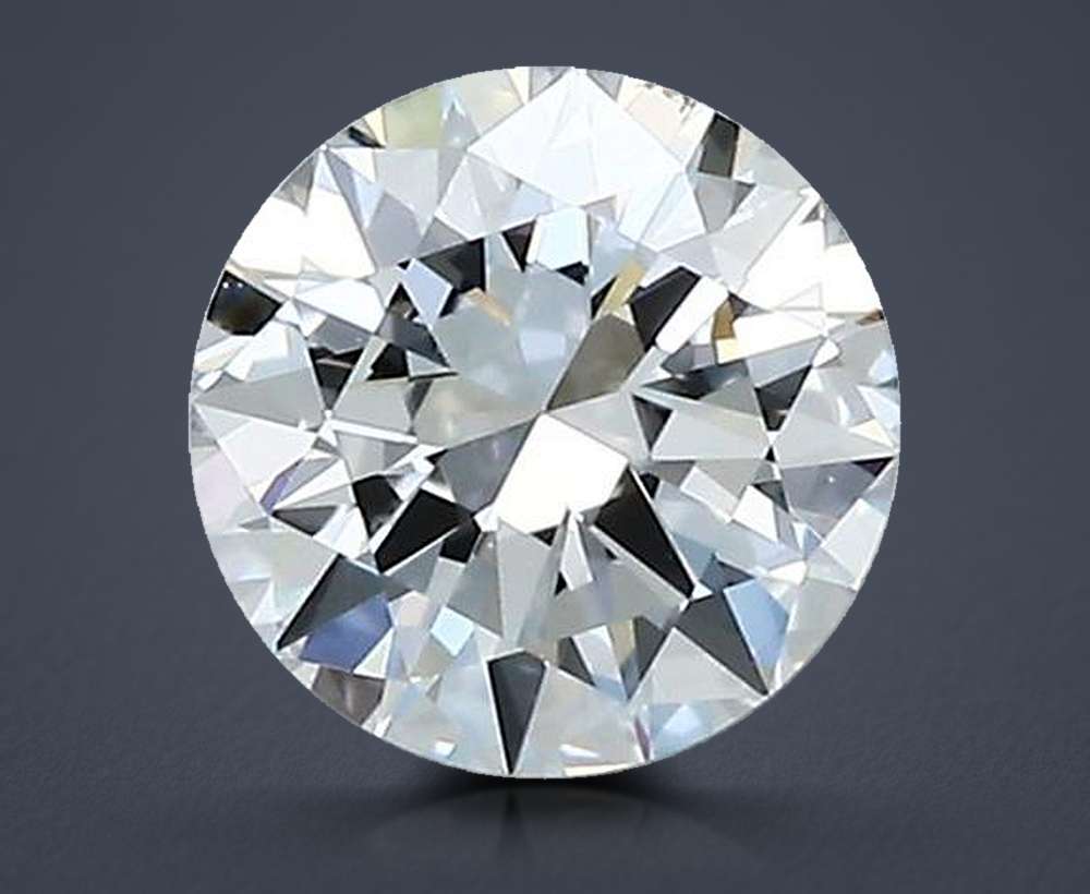 0.90 Carat Round Natural Diamond