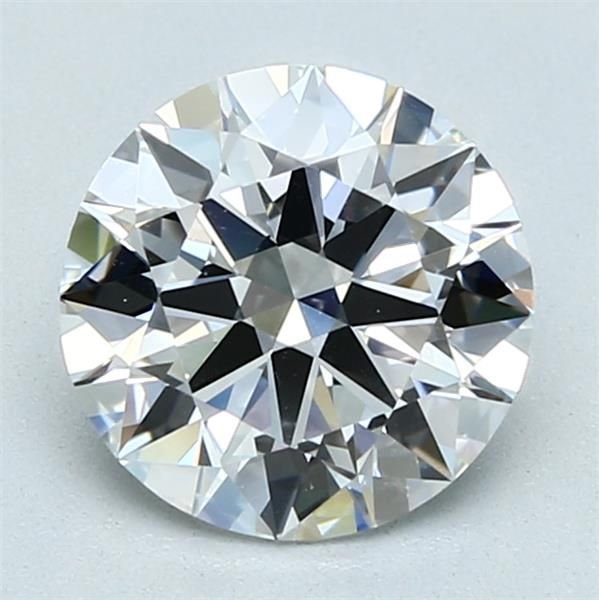 1.90ct D VVS1 Rare Carat Ideal Cut Round Diamond