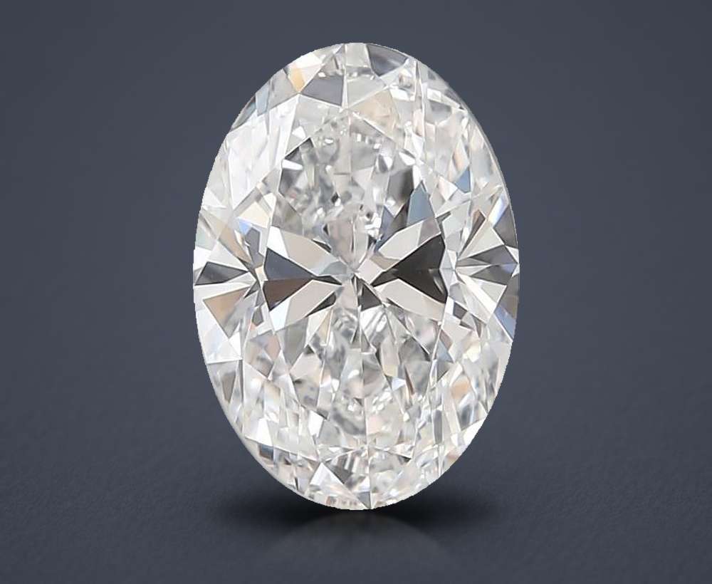 3.46 Carat Oval Lab Diamond