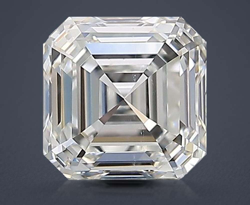 0.87 Carat Asscher Natural Diamond