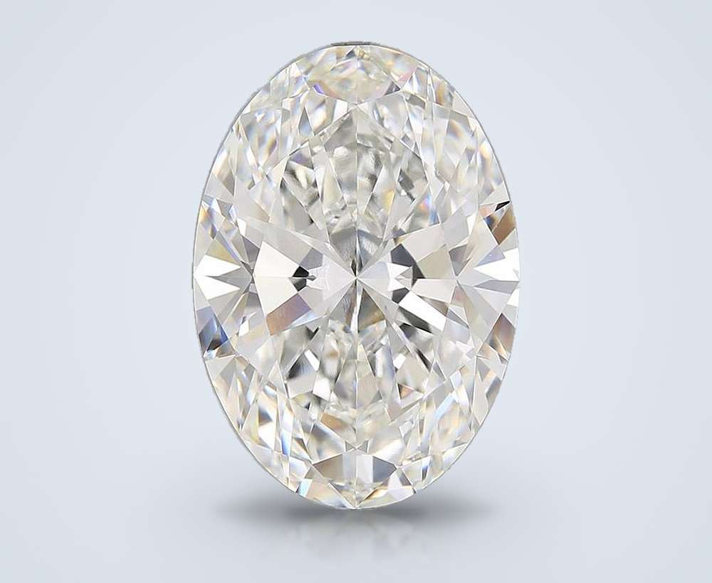 12.08 Carat Oval Lab Diamond