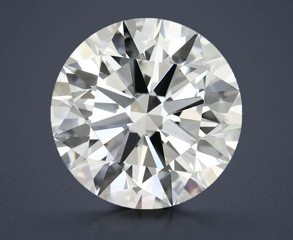 6.93 Carat Round Lab Diamond