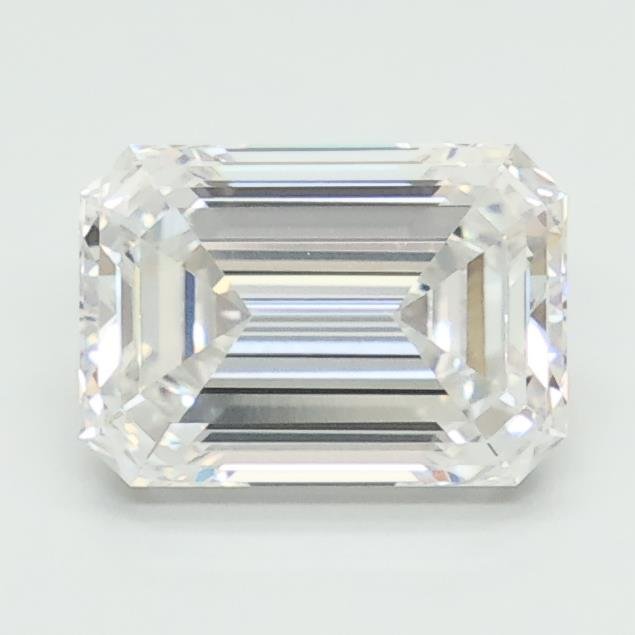 1.43ct D VVS2 Rare Carat Ideal Cut Emerald Lab Grown Diamond