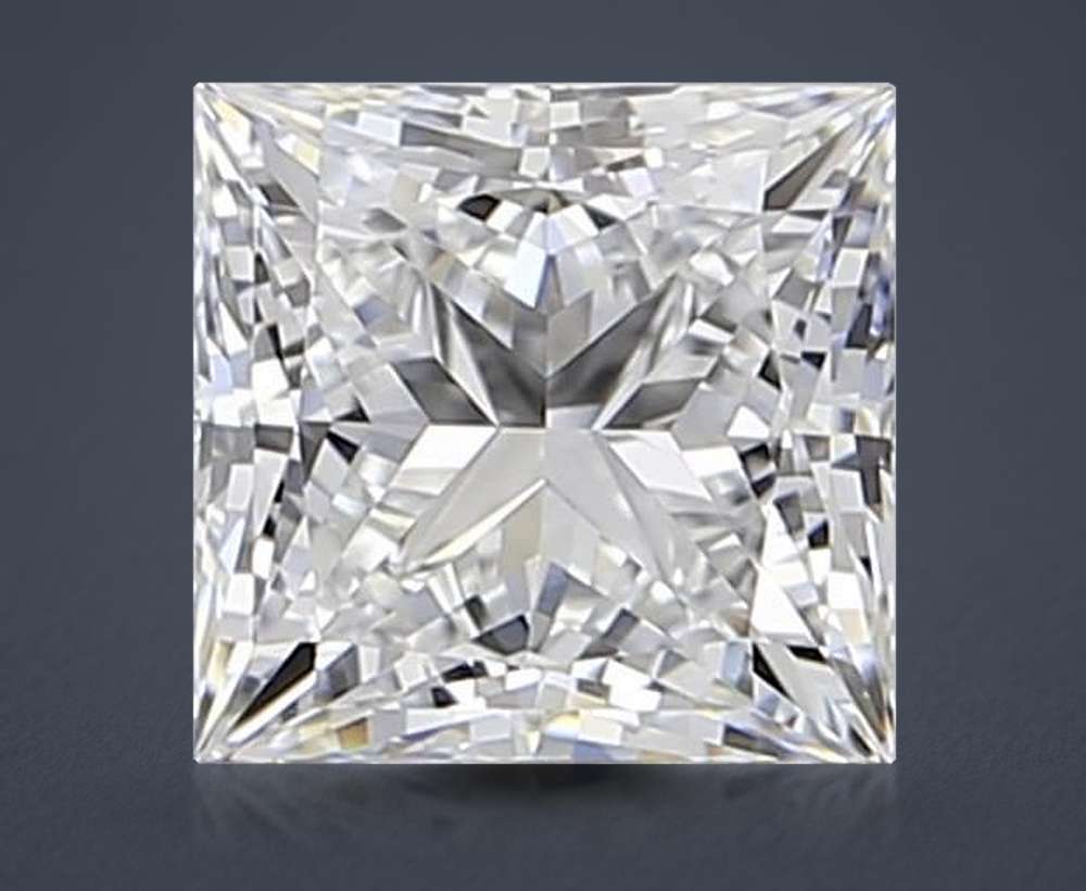 0.73 Carat Princess Lab Diamond