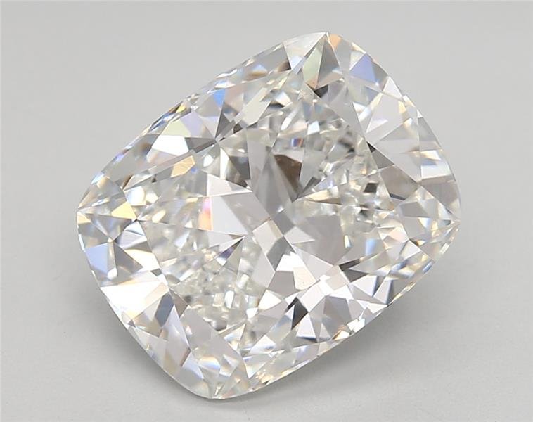 4.59ct E VVS2 Rare Carat Ideal Cut Cushion Lab Grown Diamond