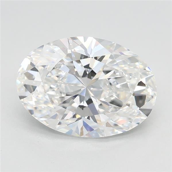 1.59ct E VVS2 Rare Carat Ideal Cut Oval Lab Grown Diamond