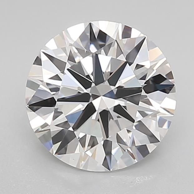 2.03ct F IF Rare Carat Ideal Cut Round Lab Grown Diamond