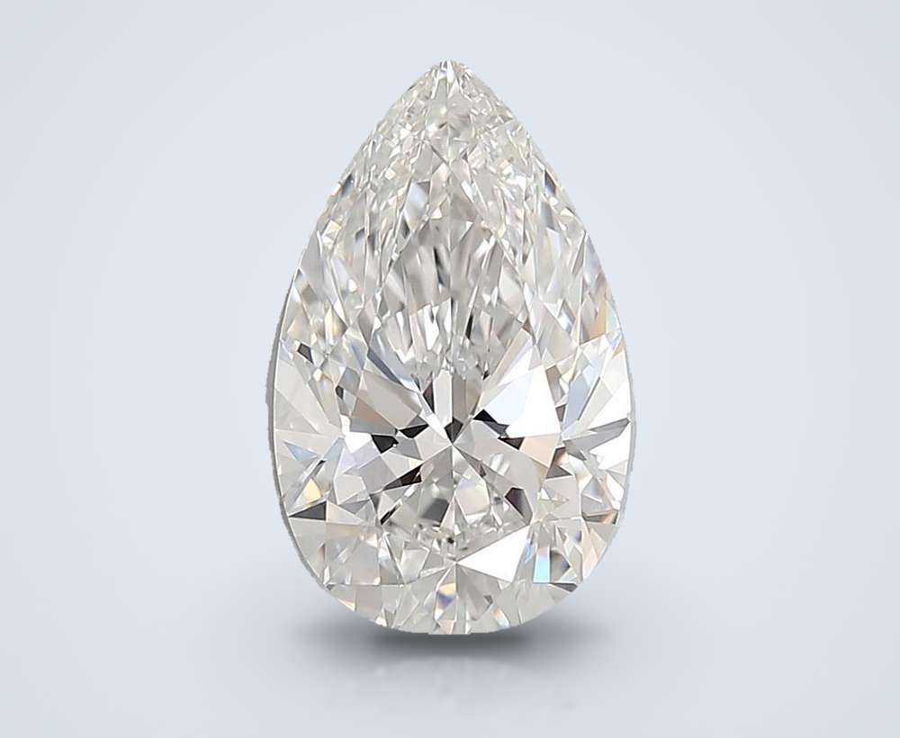 3.70 Carat Pear Lab Diamond