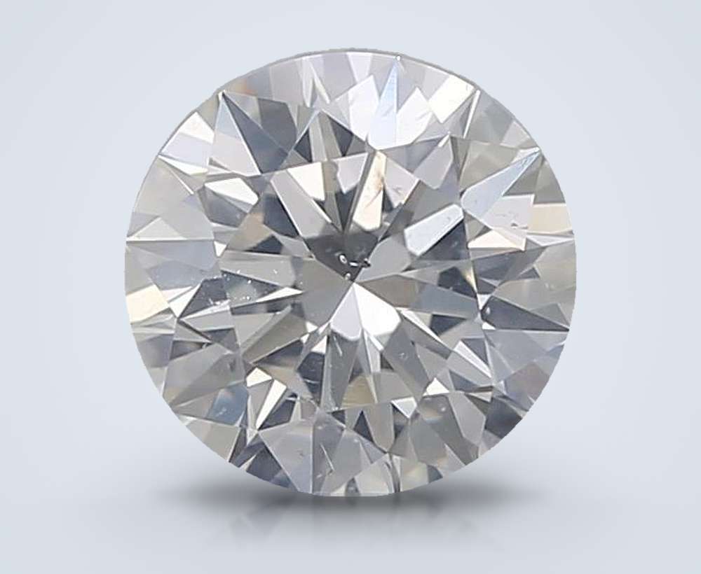 0.63 Carat Round Natural Diamond