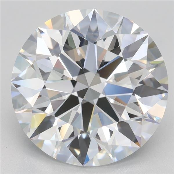 4.36ct E VVS1 Rare Carat Ideal Cut Round Lab Grown Diamond