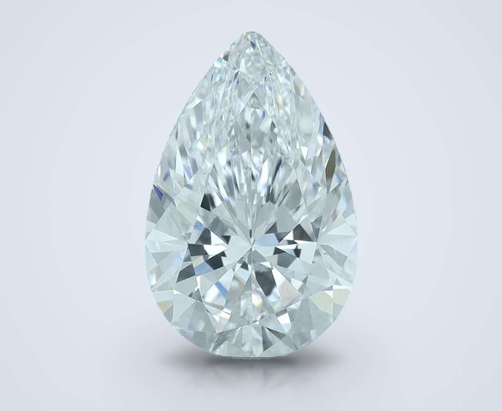 2.00 Carat Pear Lab Diamond