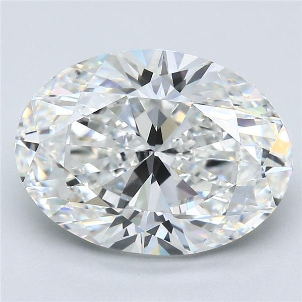 4.51ct F VS1 Very Good Cut Oval Diamond