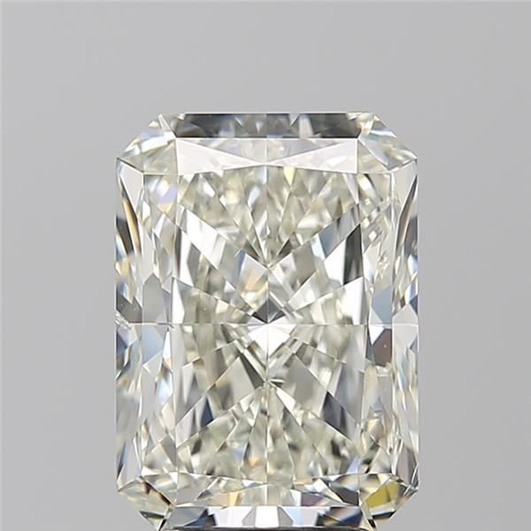 4.01ct K SI1 Rare Carat Ideal Cut Radiant Diamond